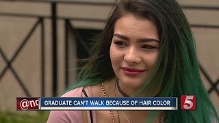 Graduate Not Allowed To Walk Due To Hair Color