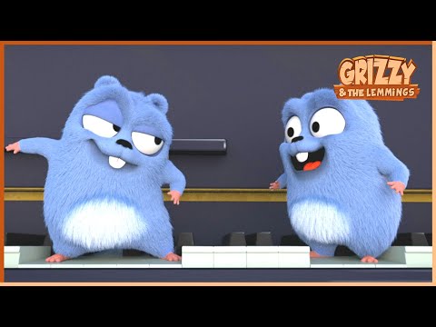Sonata In Bear Major | Grizzy x The Lemmings | 15' Compilation | Cartoon For Kids