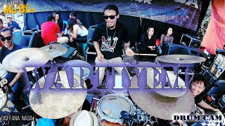 ABANK RHEY MJ _ DRUM CAM || WARTIYEM || MJ BIG BAND