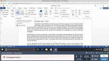 MyITLab Office 2016 Word Chapter 2