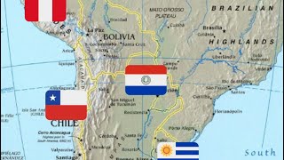 South America Part 2 coloring logos ✍️🎨 #chile #peru #paraguay #uruguay #southamerica #copaamerica