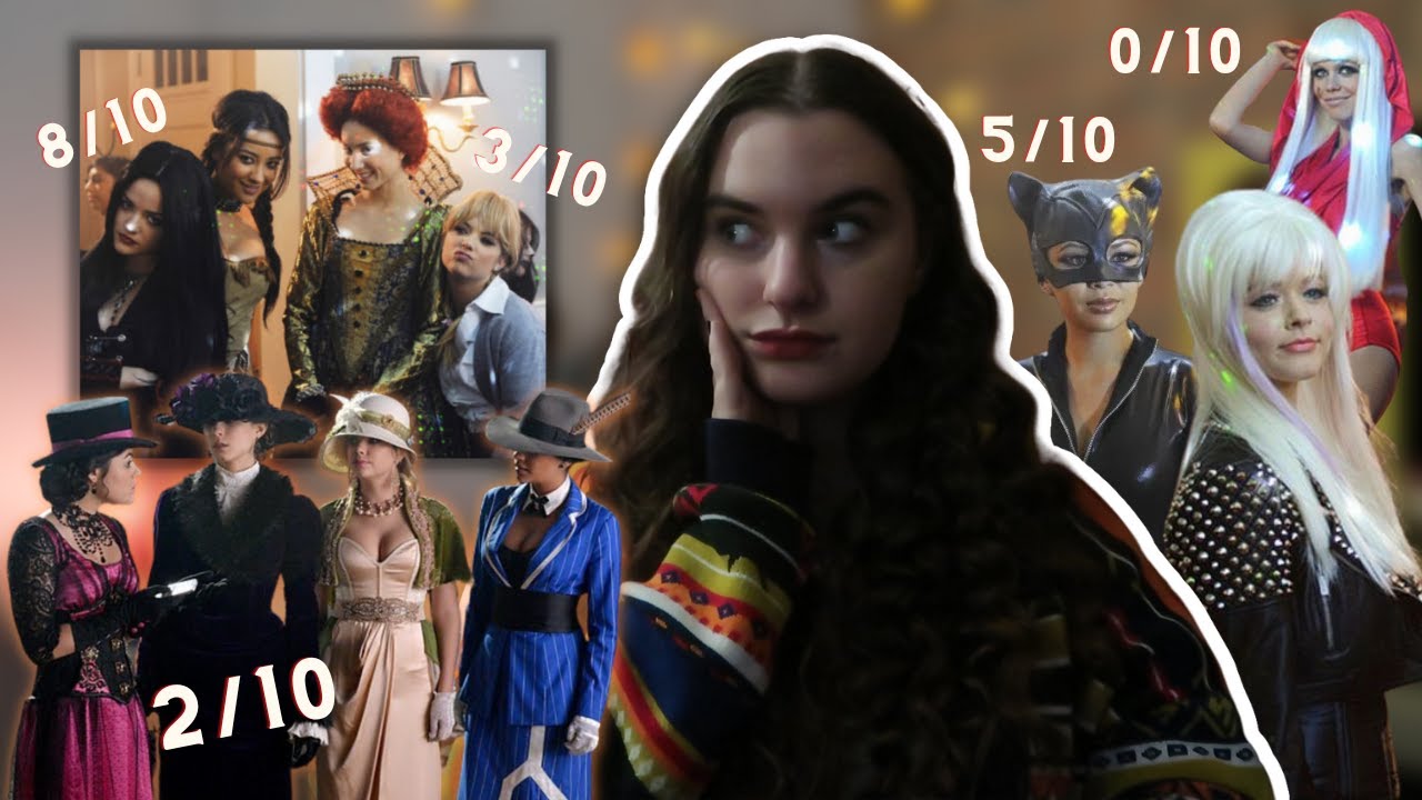 pretty little liars has some interesting halloween outfits... 😬🎃