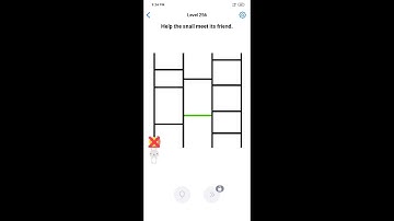 Easy Game Help the snail meet its friend Level 256 #easygame