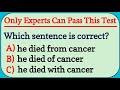 Only Experts Can Pass This Test | Mixed Advanced Grammar Challenge | English Skills Test!