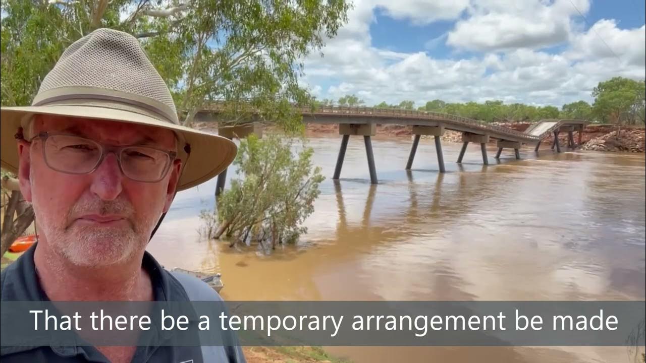 The Collapse of the Fitzroy Crossing Bridge YouTube