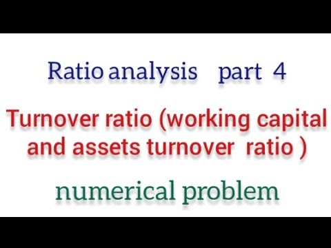 working capital turn over working capital turn over