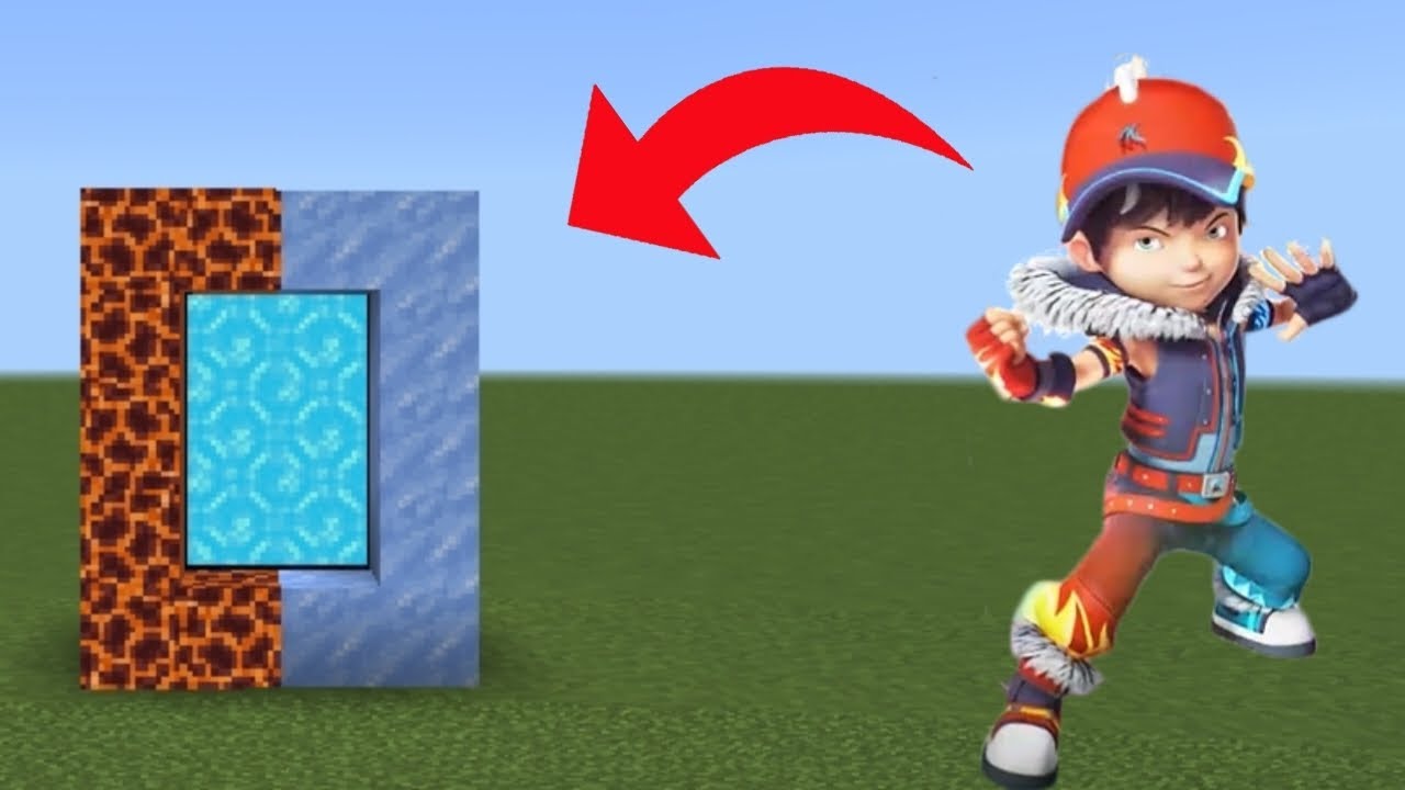 CARA MEMBUAT PORTAL BOBOIBOY 2024 - MINECRAFT