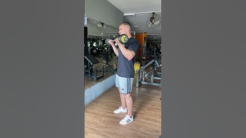 Rosca direta com barra amplitude de movimento completa + parcial inicial (API + ACO) #treinodebraços