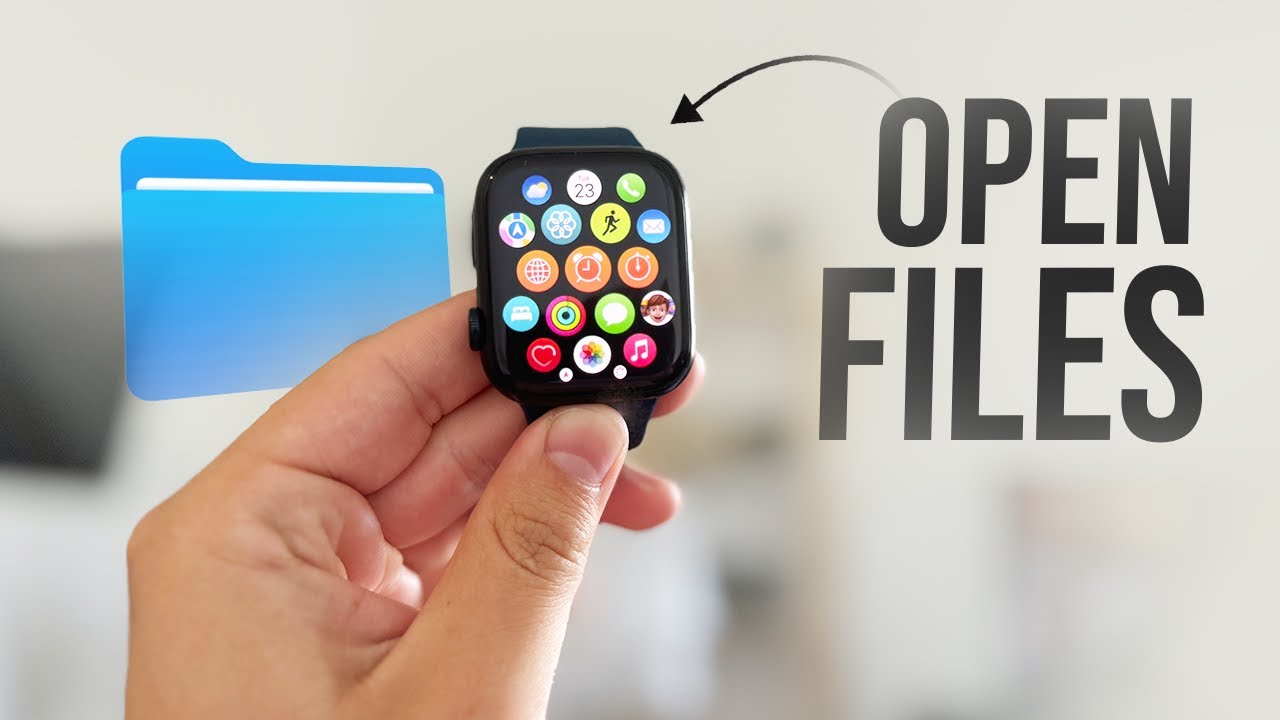 How to Open Files in Apple Watch (tutorial) - YouTube