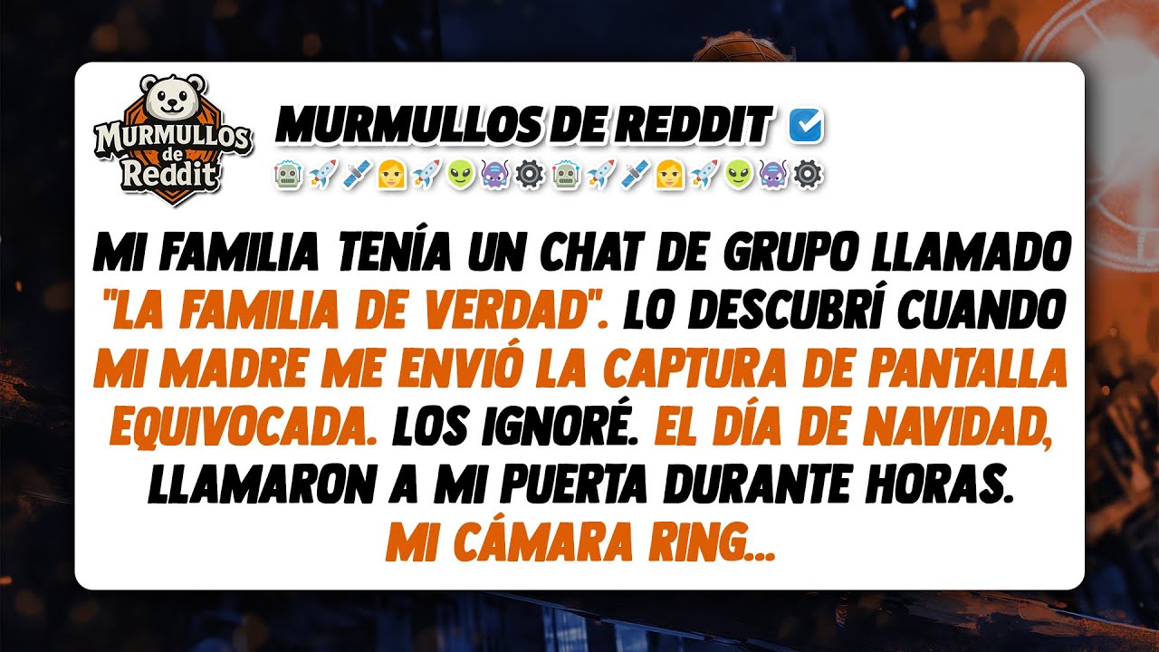 Mi familia tenía un chat de grupo llamado 