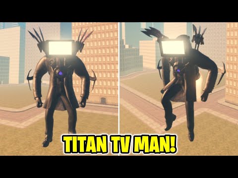 How to get TITAN TV MAN MORPH in SkibiVerse (ROBLOX)