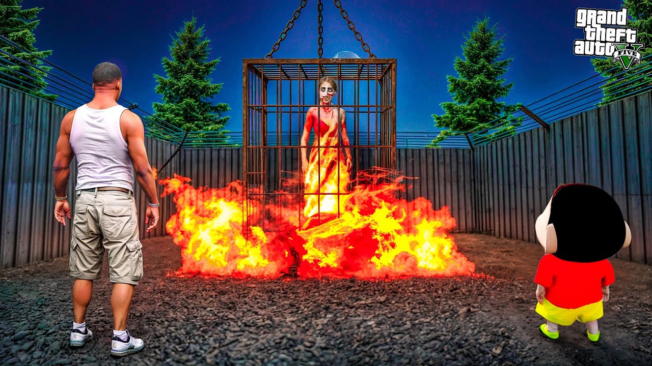 Franklin & Shinchan FOUND KAMALA in a SECRET Indian House in GTA 5