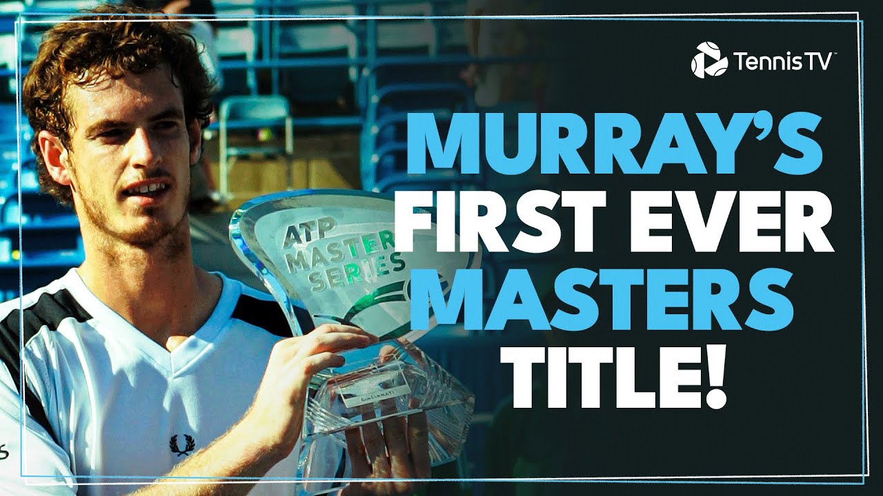 How Andy Murray Won His FIRST Masters 1000 Title | Cincinnati 2008 Highlights