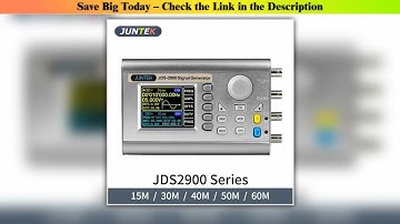 Best JDS2900 15/30/40/50/60MHz DDS Dual-CH  Function Signal Generator  Arbitrary Waveform Generator