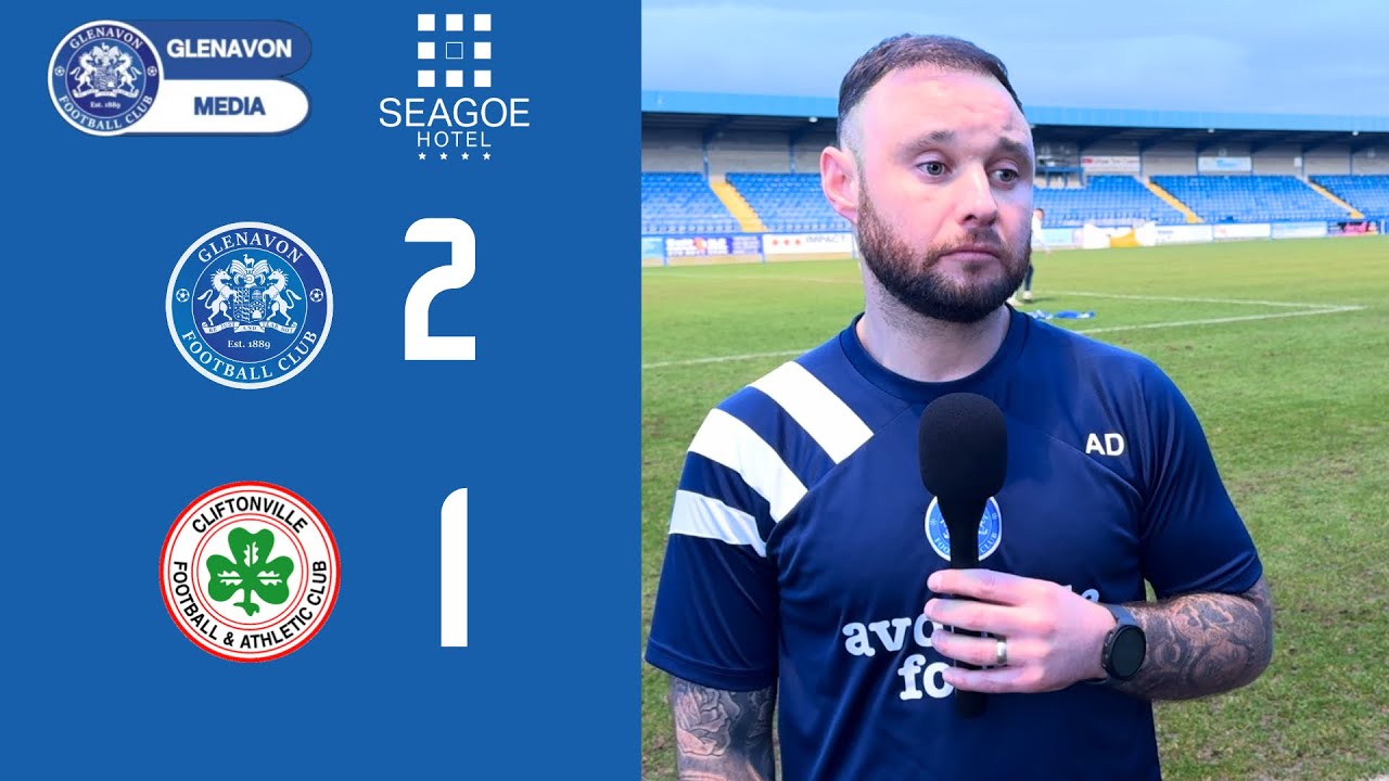 REACTION | Andrew Doyle | Post Match Interview | Glenavon 2-1 ...