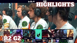 RGE vs MAD - Game 2 Highlights | Round 2 LEC 2021 Summer Playoffs | Rogue vs Mad Lions G2