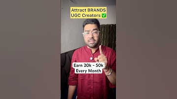 🚀 Earn ₹20K-50K/Month as a New UGC Creator (ZERO Experience Needed!)