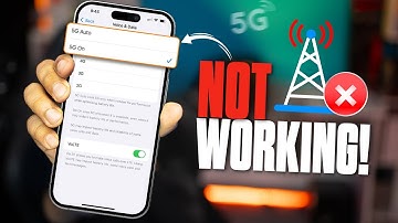 How to Fix 5G Not Working After iOS 18 Update | Troubleshoot 5G Issues on iPhone