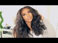 THE BEST NATURAL LOOKING VOLUMINOUS KINKY STRAIGHT HD FRONTAL WIG UNIT|WOWAFRICAN