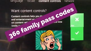 How to reset 360 family passcode