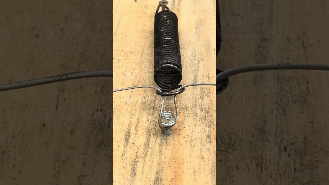 Amazing technique to stretch a spring 