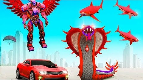 Enjoy transforming car robot snake games of robot transforming games-Temu Gamer.