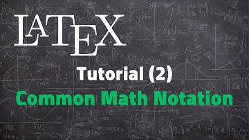 02 - Common Math Notation