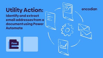 Extract email addresses from a document using Power Automate
