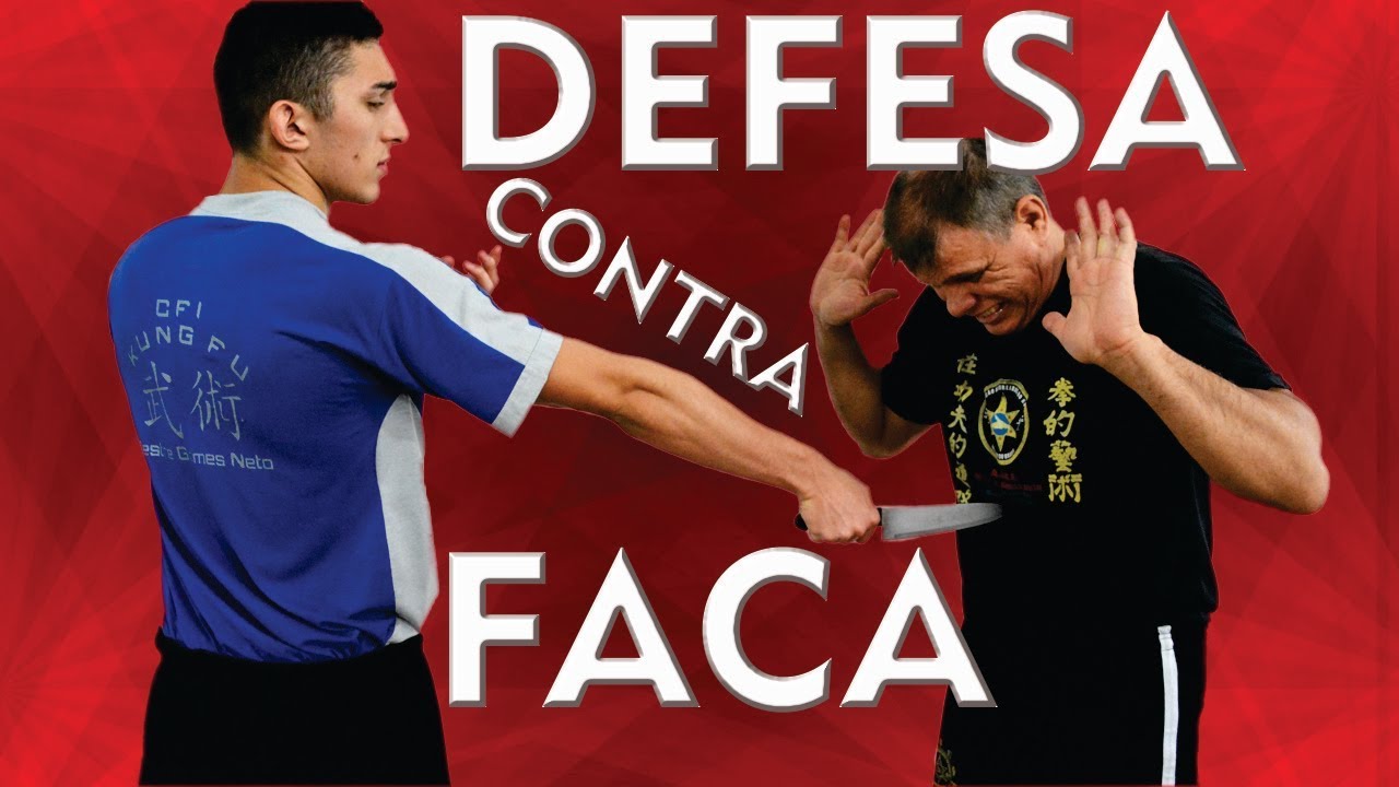 DEFESA CONTRA FACA, Ameaçando com uma Arma, Como Sair - Artes Marciais e Defesa  Pessoal 