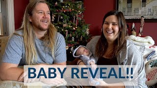 Happy Holidays Baby Reveal!!!