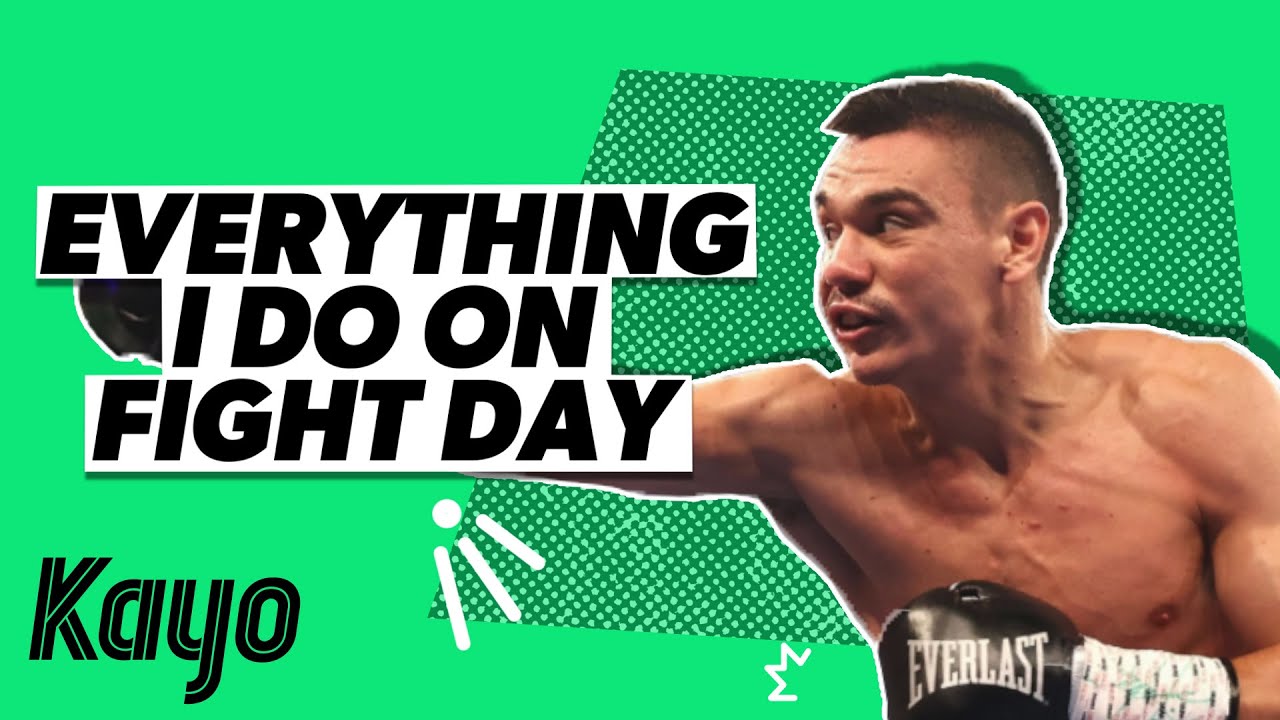 Tim Tszyu On His Fight Day Routine Boxing Kayo Sports