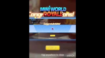 New Redemption Code😍|| MINI WORLD ROYALE