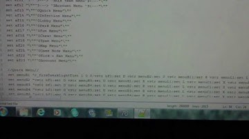 How to edit an CFG menu to your name
