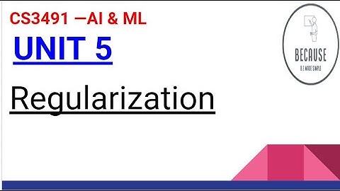 5.13 Regularization in Tamil
