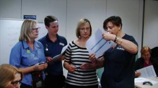 Train-the-trainer on Bedside Handover