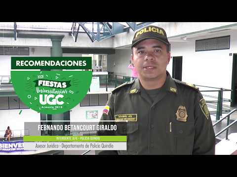 Fiestas Universitarias UGC Armenia - Recomendaciones