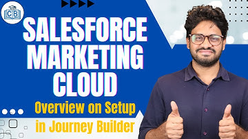 Salesforce Marketing Cloud journey builder Overview | SFMC Online Course | Learn SFMC | CyberBrainer