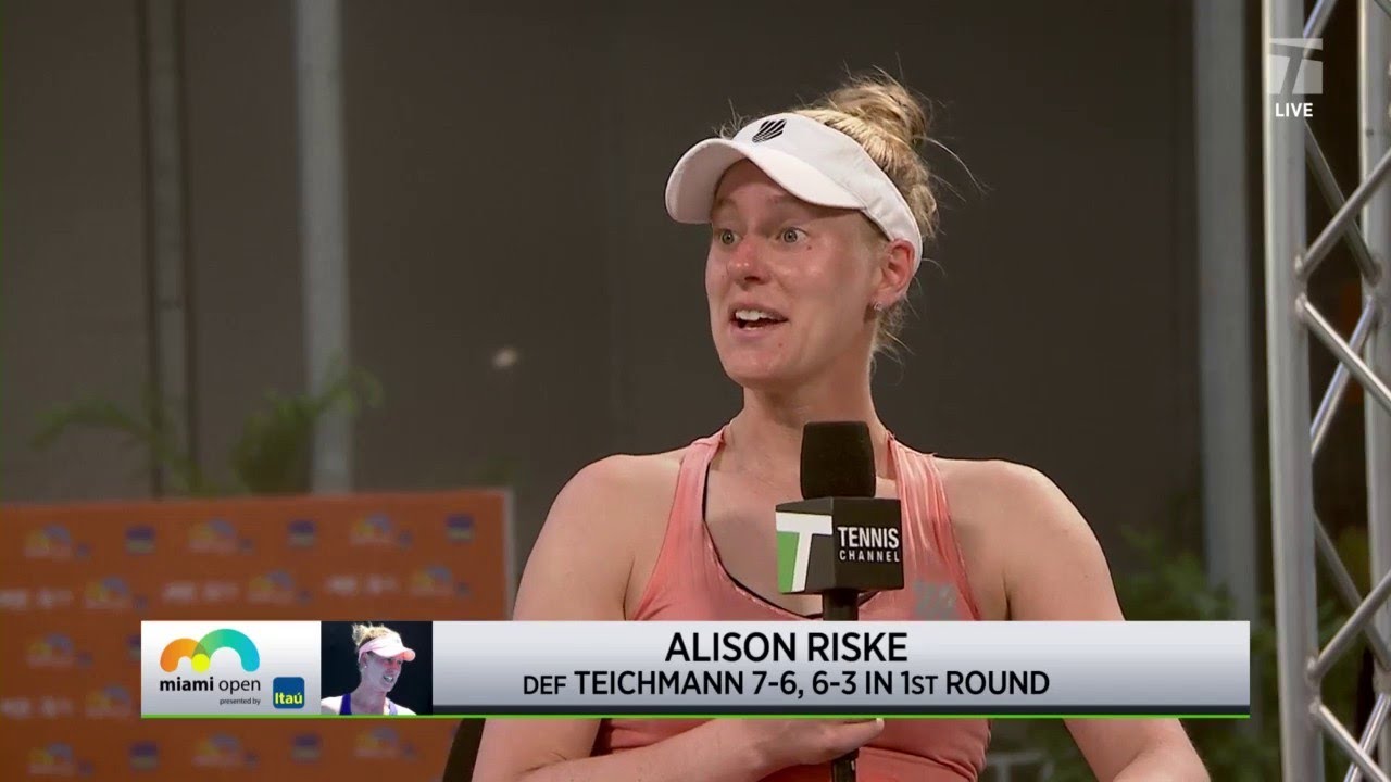 Alison Riske 2022 Miami First Round Win Interview