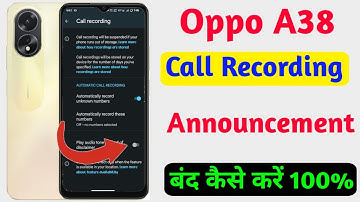 oppo a38 call recording save kaha hoti hai, oppo a38 call recording file kaise nikale