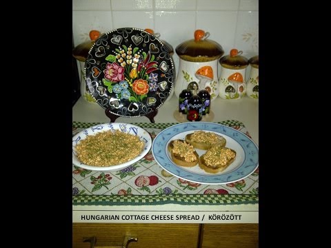 HUNGARIAN COTTAGE CHEESE SPREAD / KÖRÖZÖTT