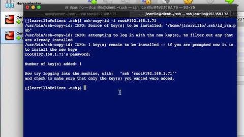 Autenticación por llaves ssh - RedHat / Rocky Linux / Alma Linux / Oracle Linux / CentOS