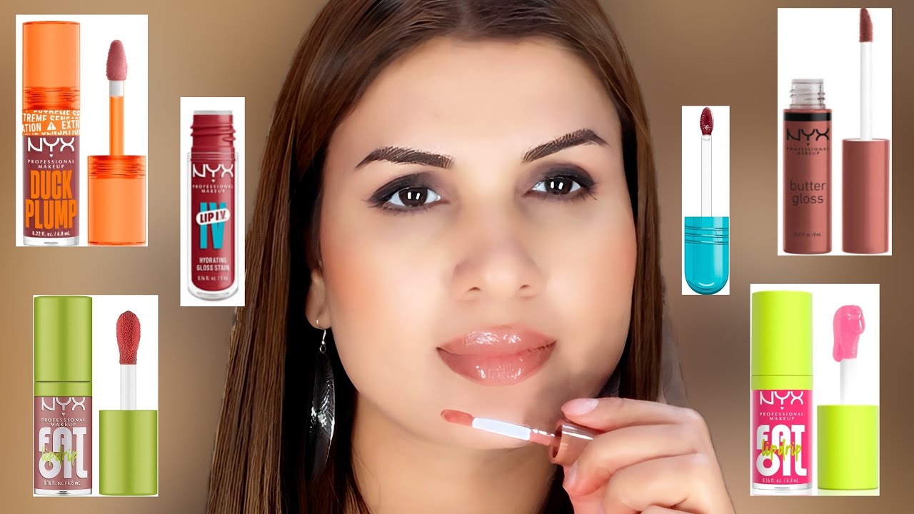 Косметика Nyx | Топ-5 лучших блесков для губ для любого цвета кожи