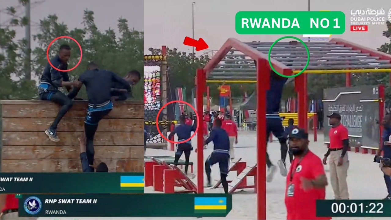 U RWANDA RWERETSE ISI YOSE KO RUDAKINISHWA AMAKIPE YOMBI ABAYE AYAMBERE RNP SWAT