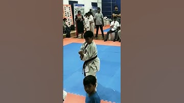 8 Years Old Rithvik Raj Karate Kata performance | Self defense skills | National Karate events,Eluru