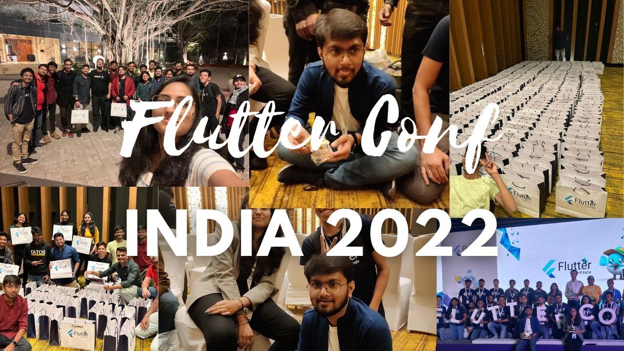 Flutter Conf India 2022 Event Vlog YouTube