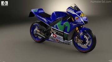 Yamaha YZR-M1 MotoGP 2015 3D model by 3DModels.org