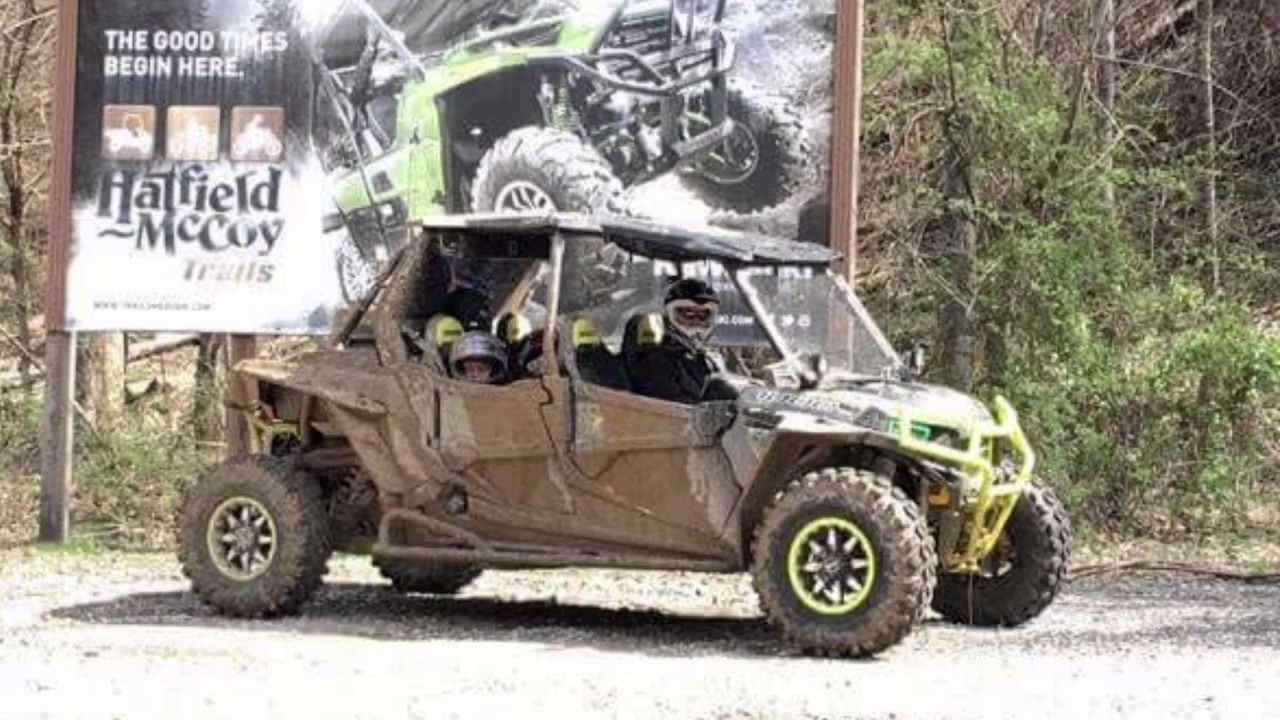 Hatfield and McCoy trails Gilbert WV 3272017 Central MI UTV YouTube