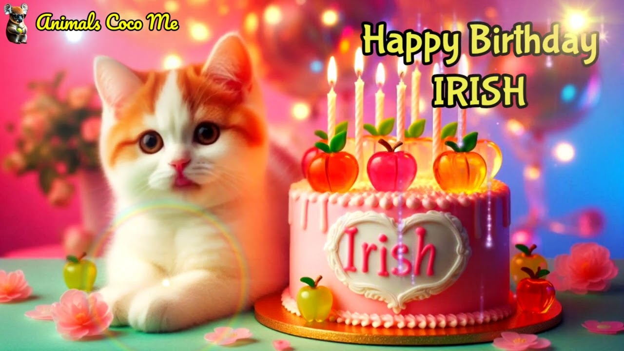The MOST TEARJERKING Kitten Performance EVER - Irish Birthday Song