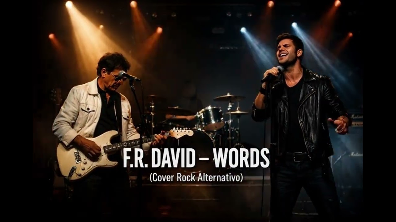 F.R . DAVID WORDS (COVER ROCK ALTERNATIVO)