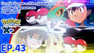 Pokémon the Series: XY | எபிசோட் 43 | Showdown At The Shalour Gym! | Pokémon Asia  (Tamil)